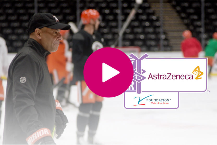Hockey Fights Cancer Nights Coach Sudsie Video Thumbnail