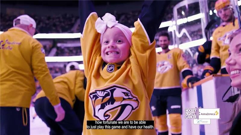 Hockey Fights Cancer YouTube Video Thumbnail