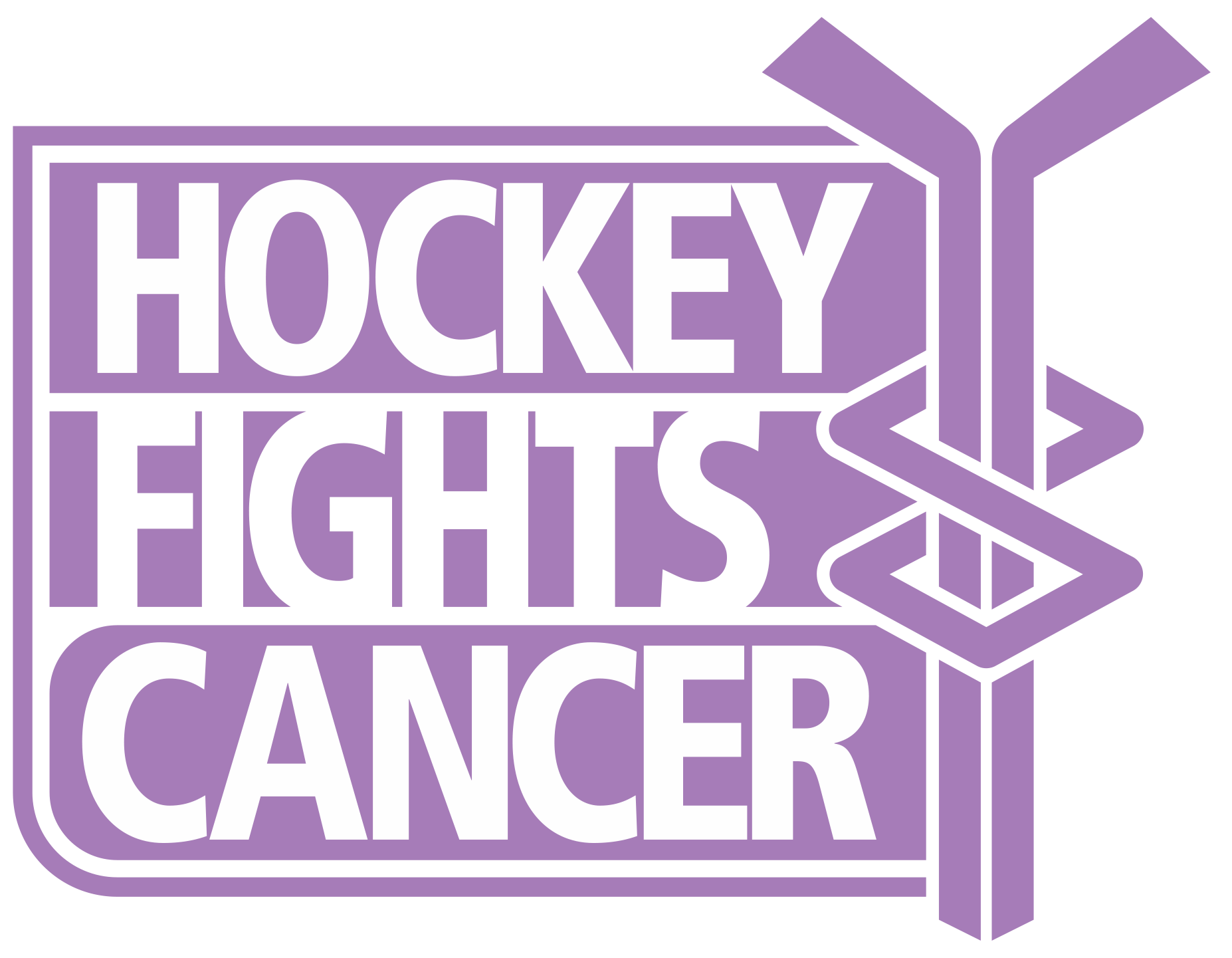 Hockey Fights Cancer Logo
